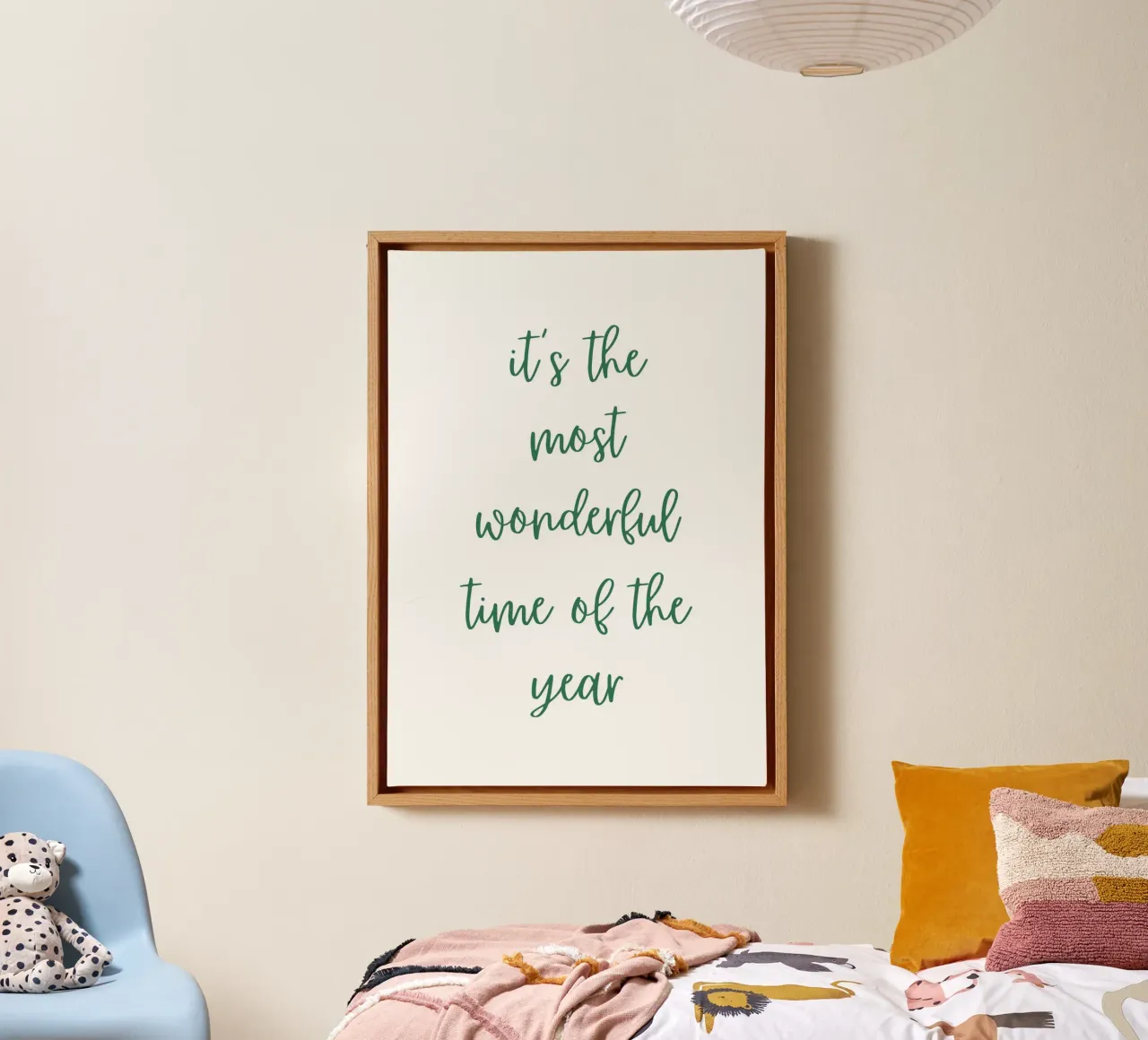 It's the most wonderful time of the year canvas van HolidaysCandyWalls