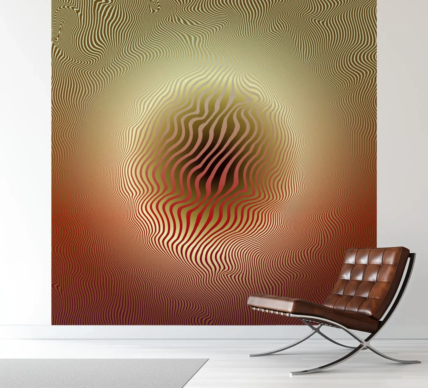 Nucleus fotobehang van Angelo Cerantola