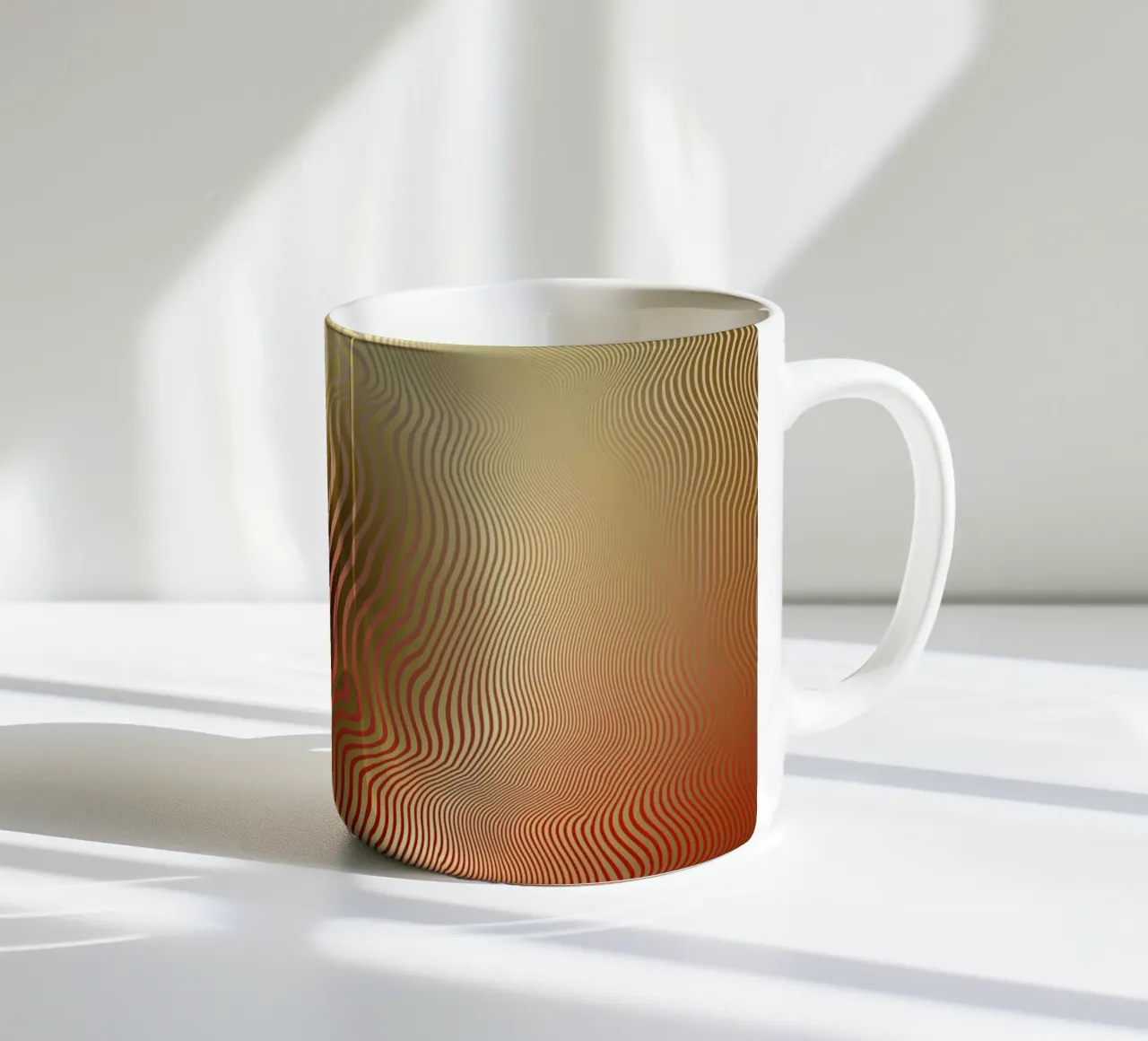 Nucleus tazza in ceramica da Angelo Cerantola