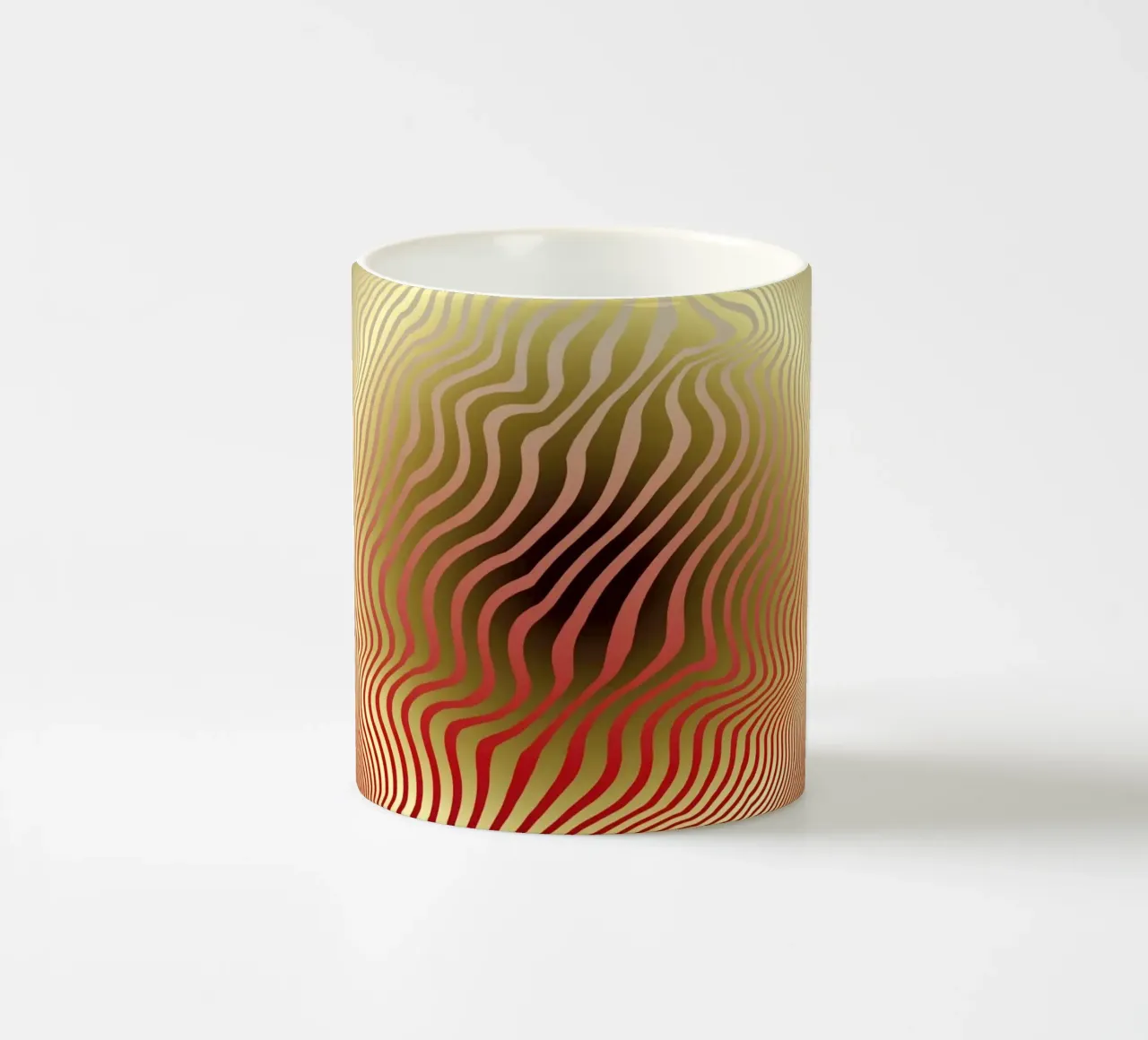 Nucleus tazza in ceramica da Angelo Cerantola