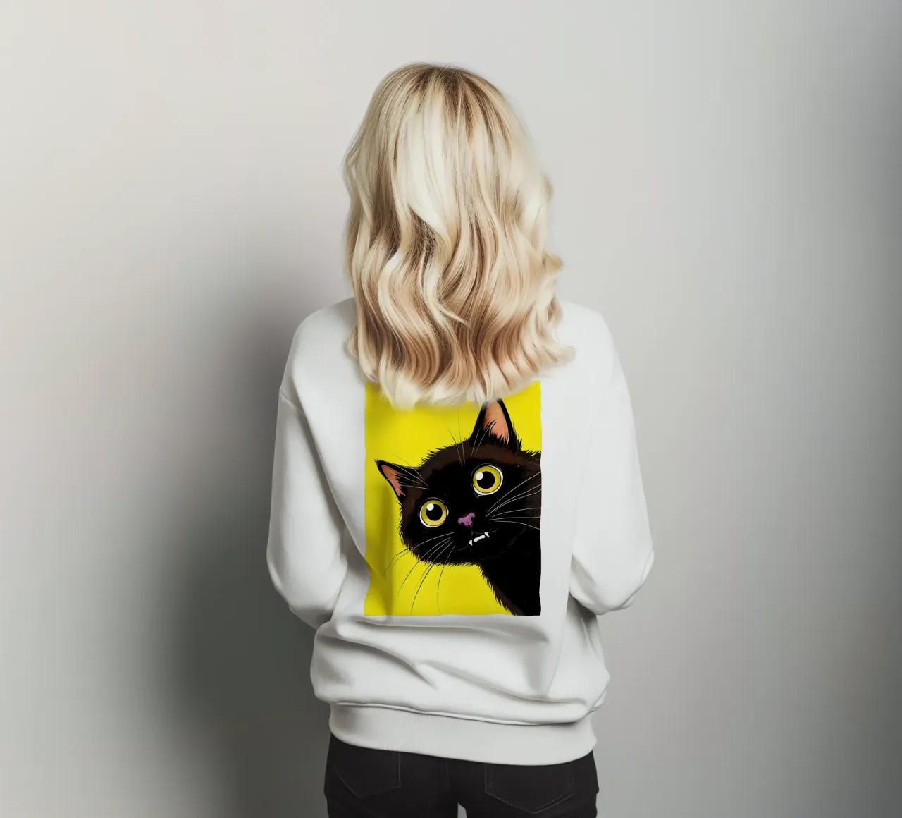 vampirecat Sweatshirt von 🎁 NOBELART