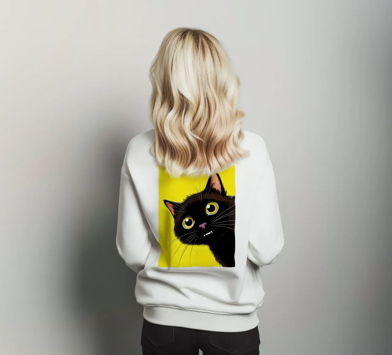 vampirecat Sweatshirt von 🎁 NOBELART