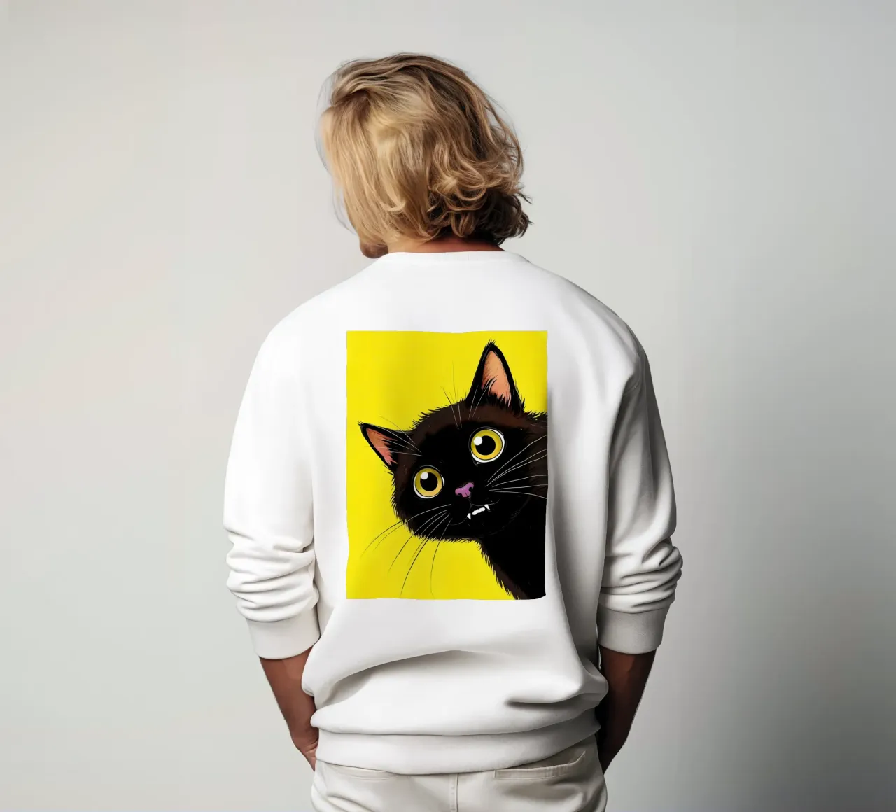 vampirecat Sweatshirt von 🎁 NOBELART