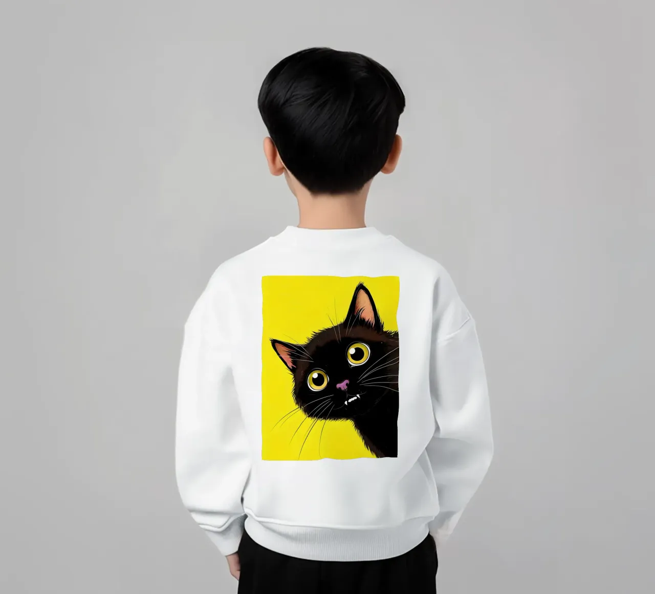 vampirecat sudadera para niño de 🎁 NOBELART