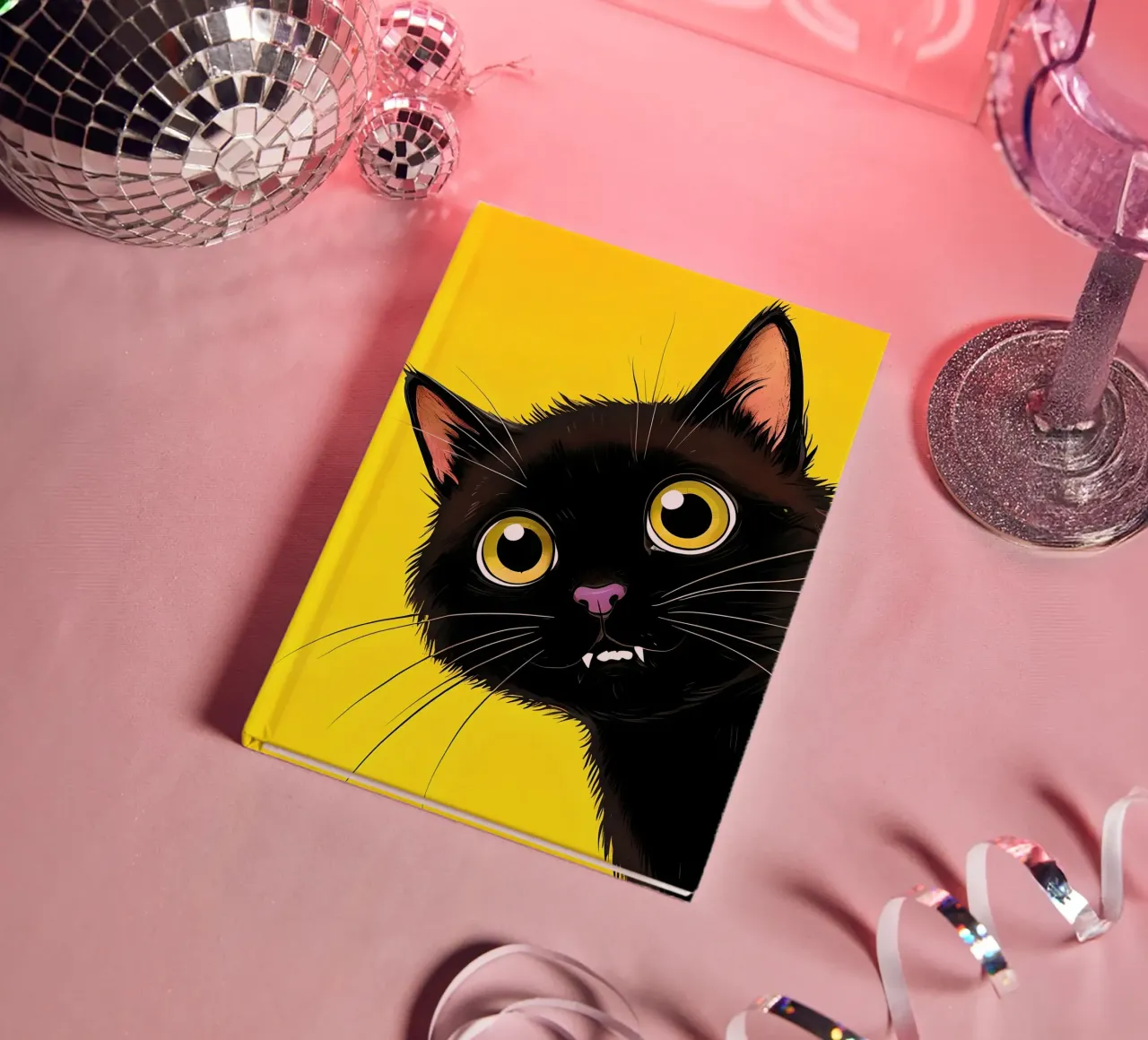 vampirecat notebook by 🎁 NOBELART
