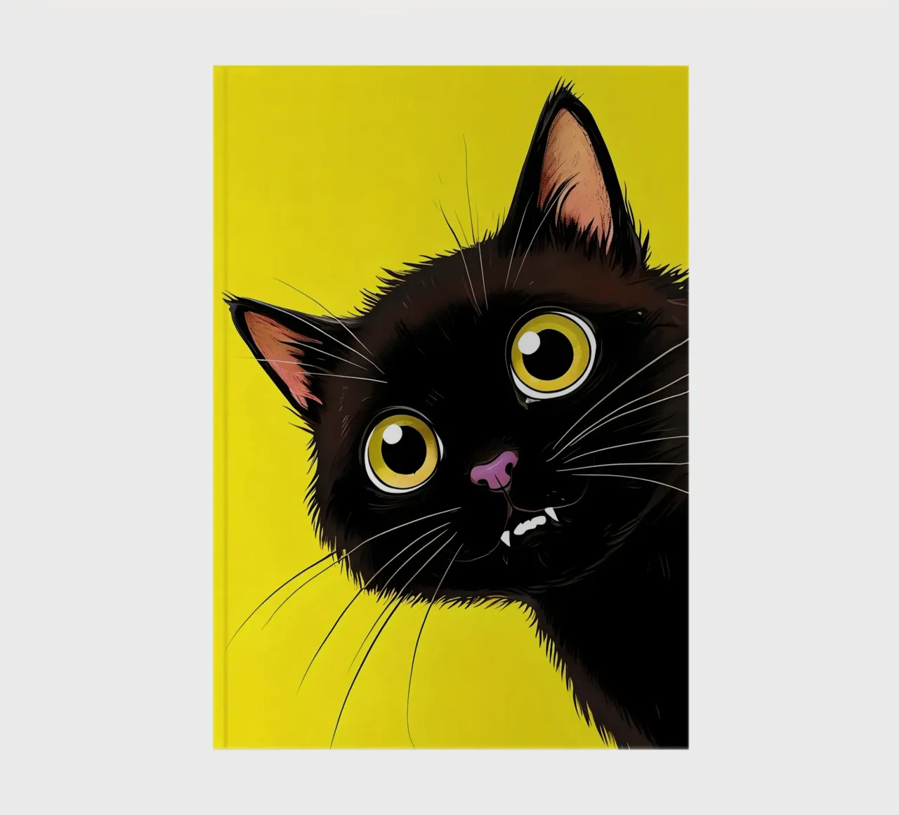 vampirecat notebook by 🎁 NOBELART