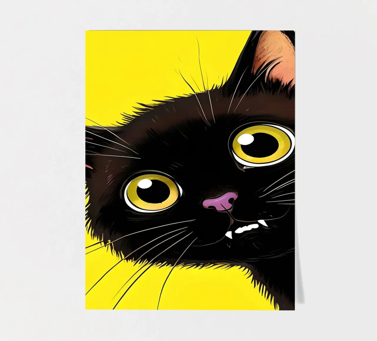 vampirecat Stickerbogen von 🎁 NOBELART