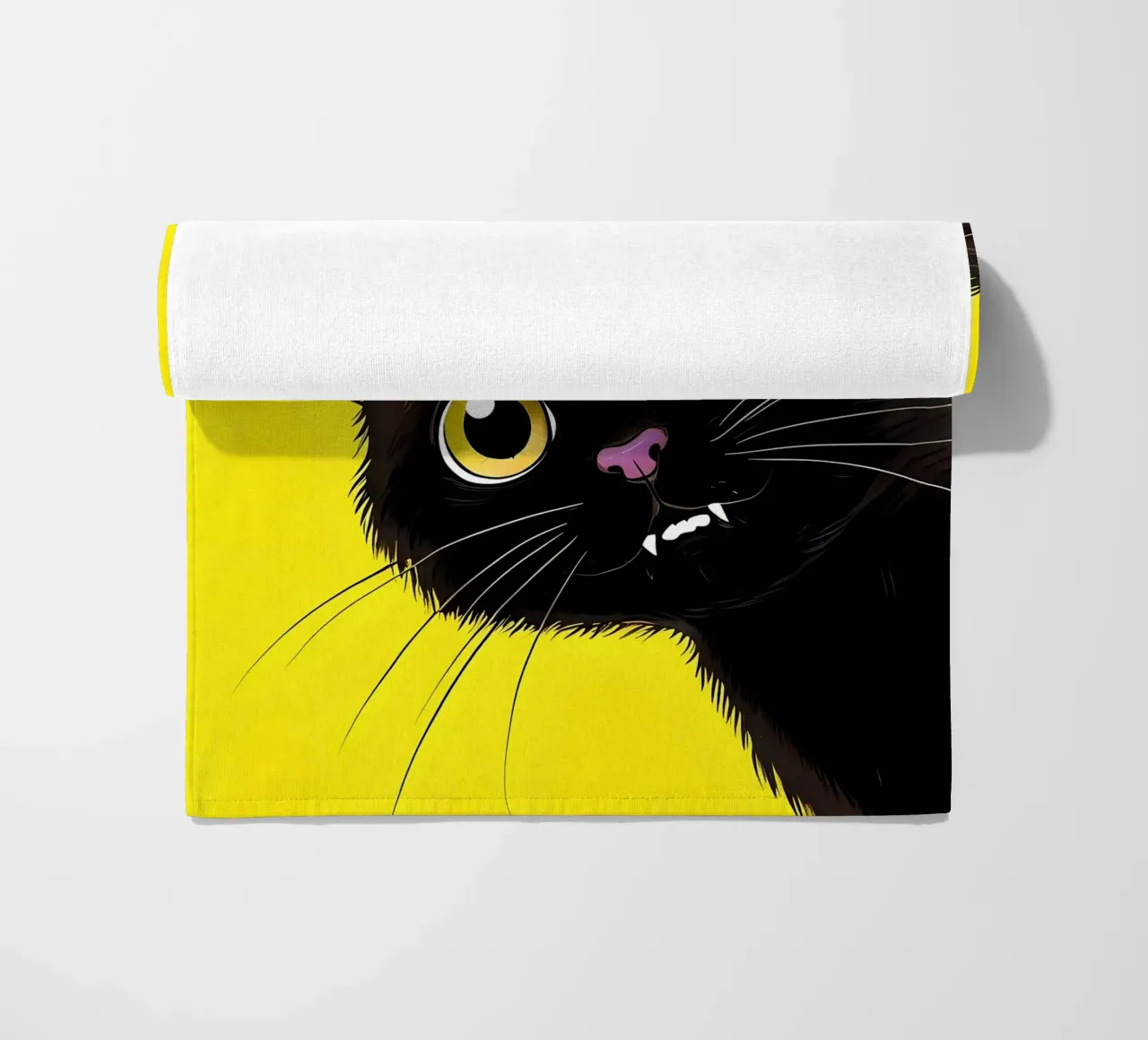 gatto vampiro telo mare da 🎁 NOBELART