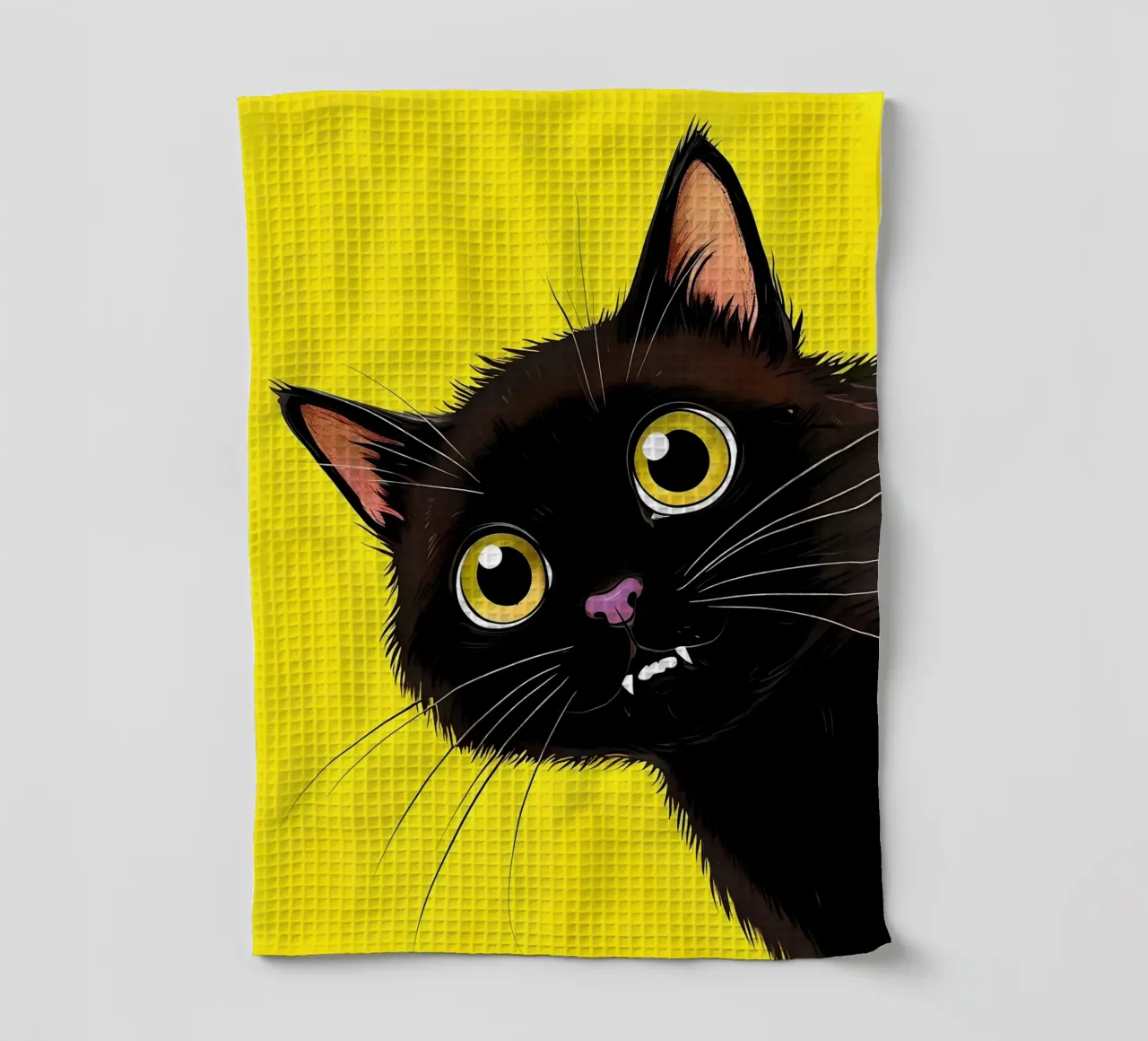 gatto vampiro canovaccio da cucina da 🎁 NOBELART