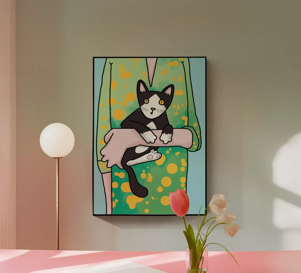 Cat Lover plexiglass da Face & Content