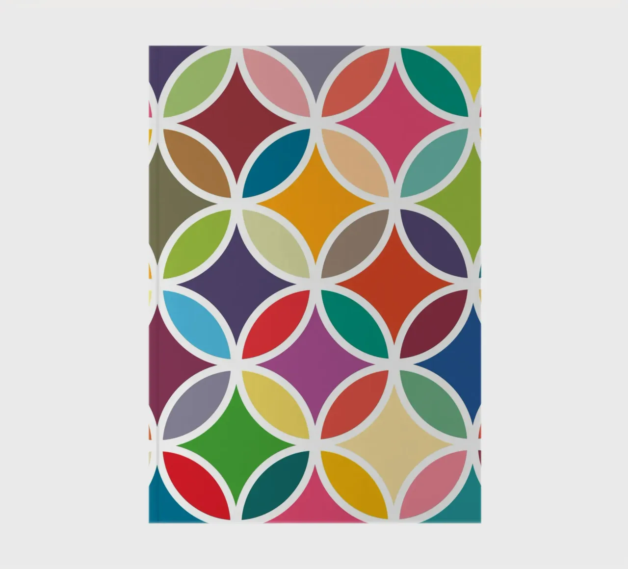 Retro Bloom Art - Une explosion de joie colorée carnet de notes de JaySan Studio