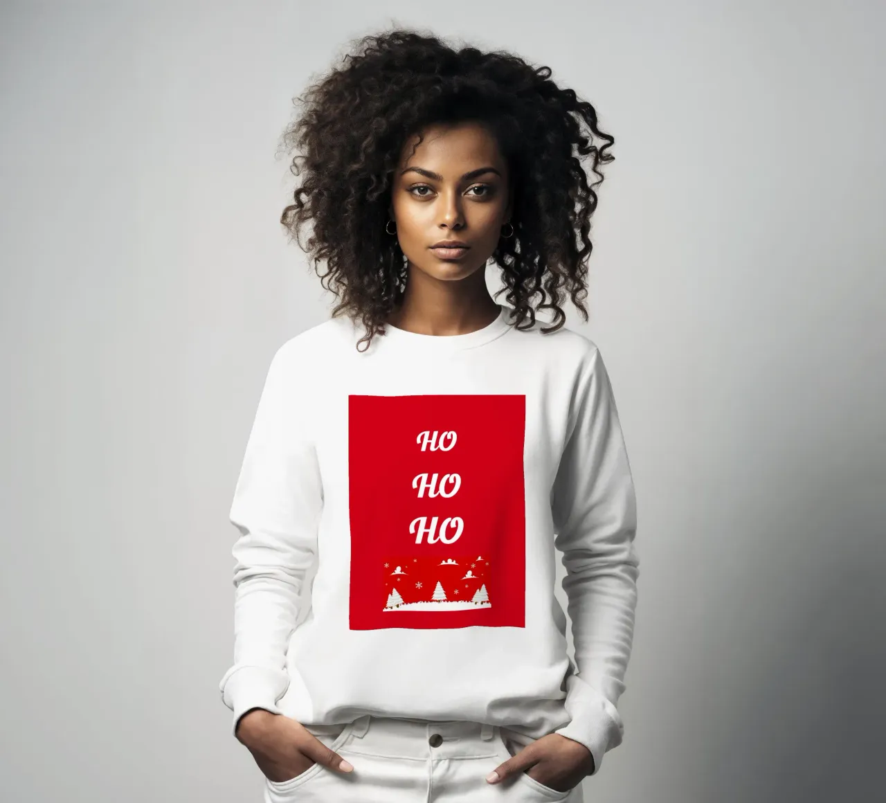 Weihnachtliches Design in rot Sweatshirt von BenCoStyle