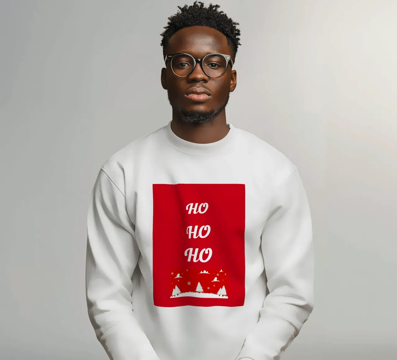 Weihnachtliches Design in rot Sweatshirt von BenCoStyle
