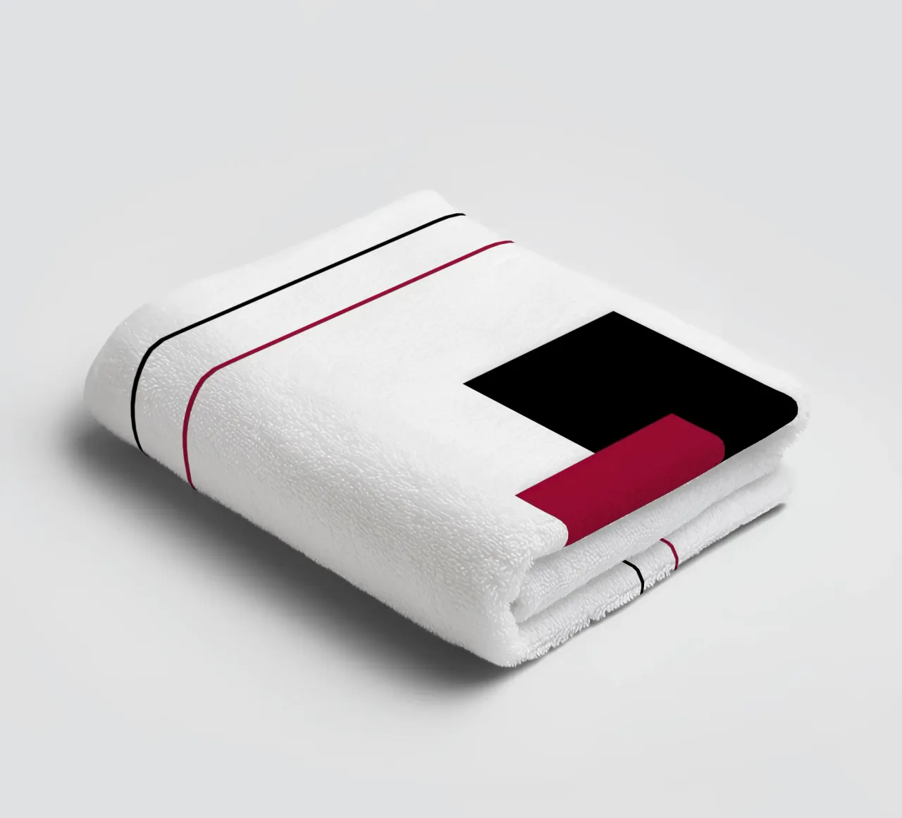 Squares towel by BenCoStyle