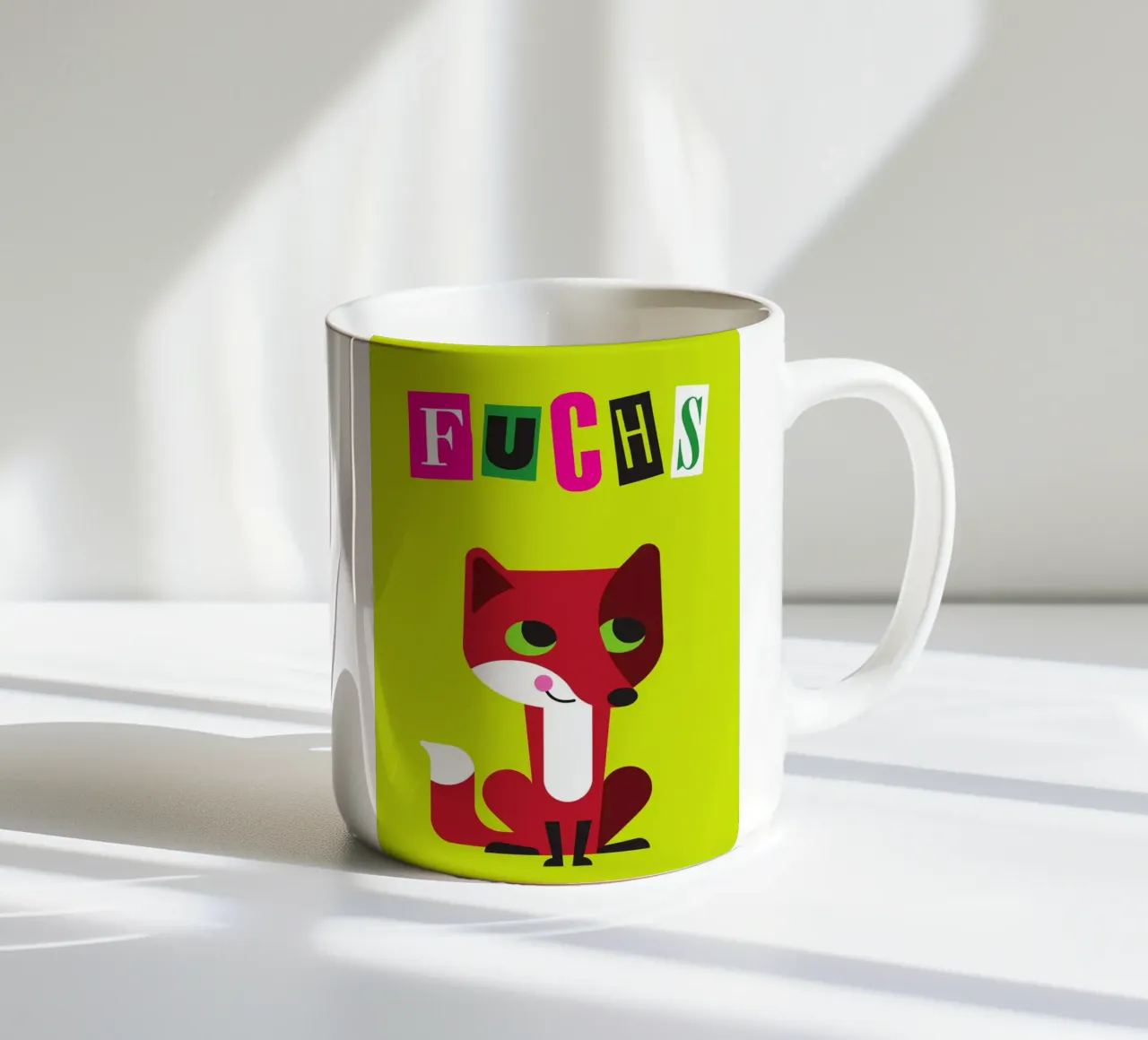 Fuchs tazza in ceramica da Looks n Brains
