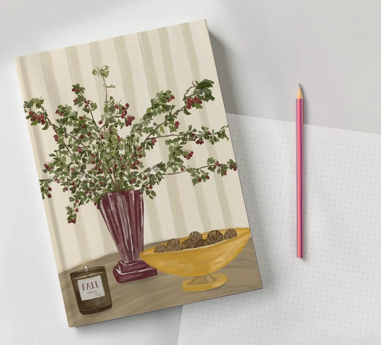 fall vibes diario da herzundpapier
