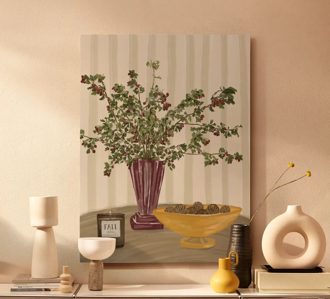 fall vibes forex plate by herzundpapier