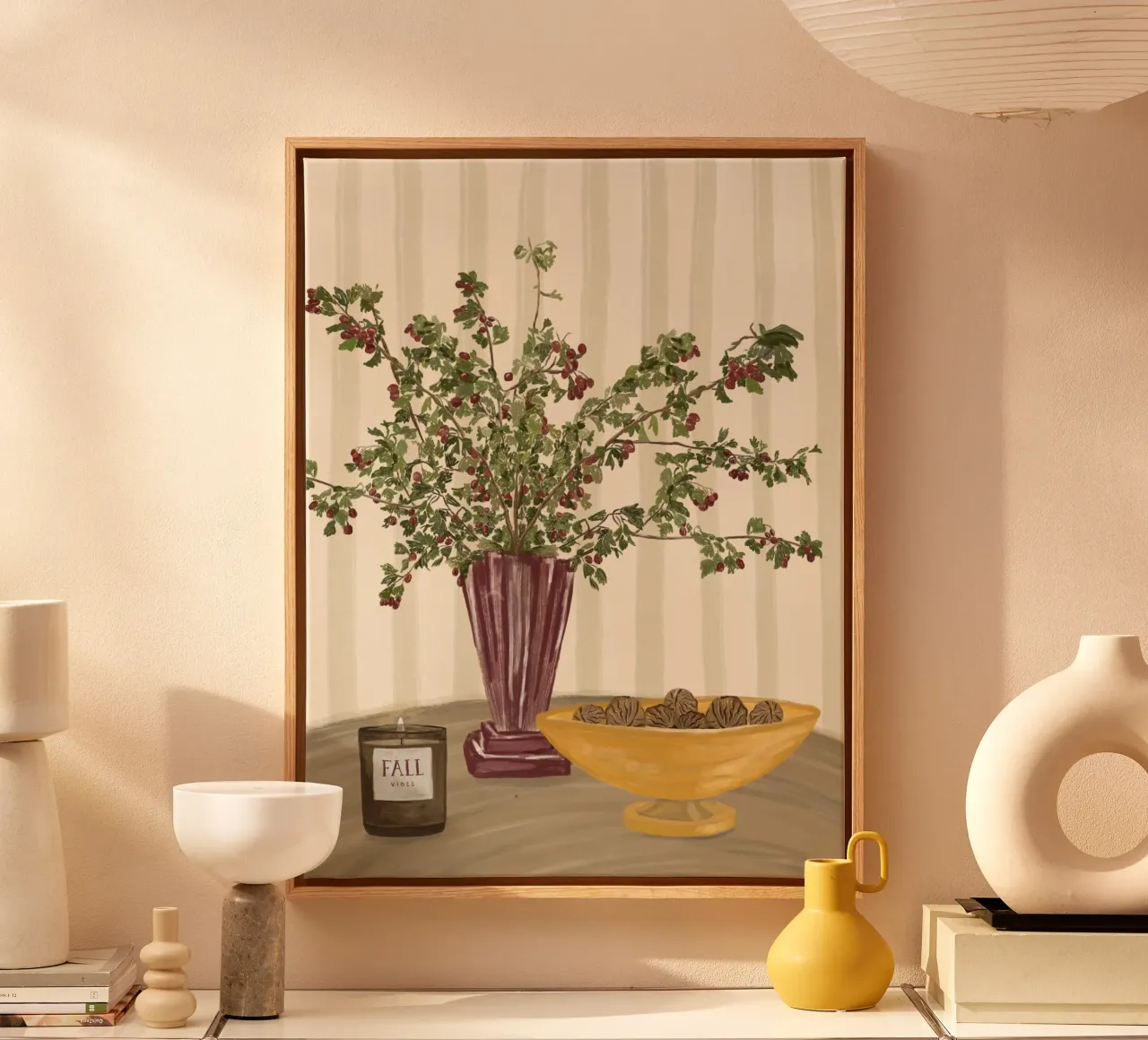 fall vibes tela da herzundpapier