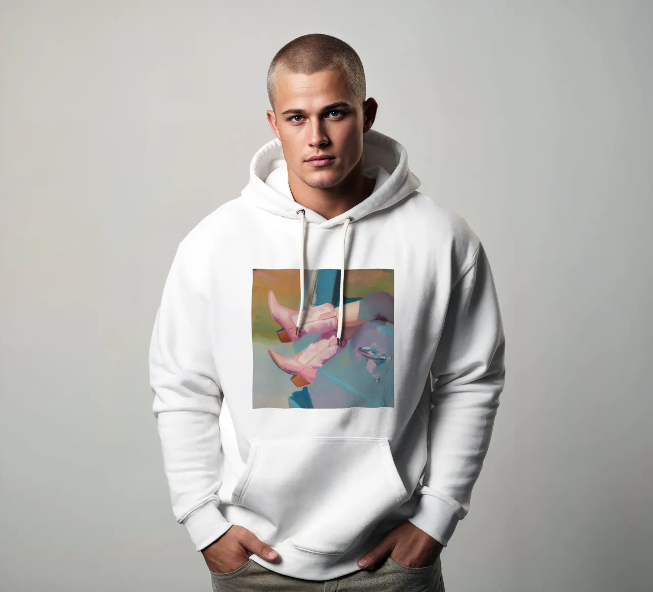 Sueños de verano vaqueros sudadera con capucha de Carina Pop & Pastell