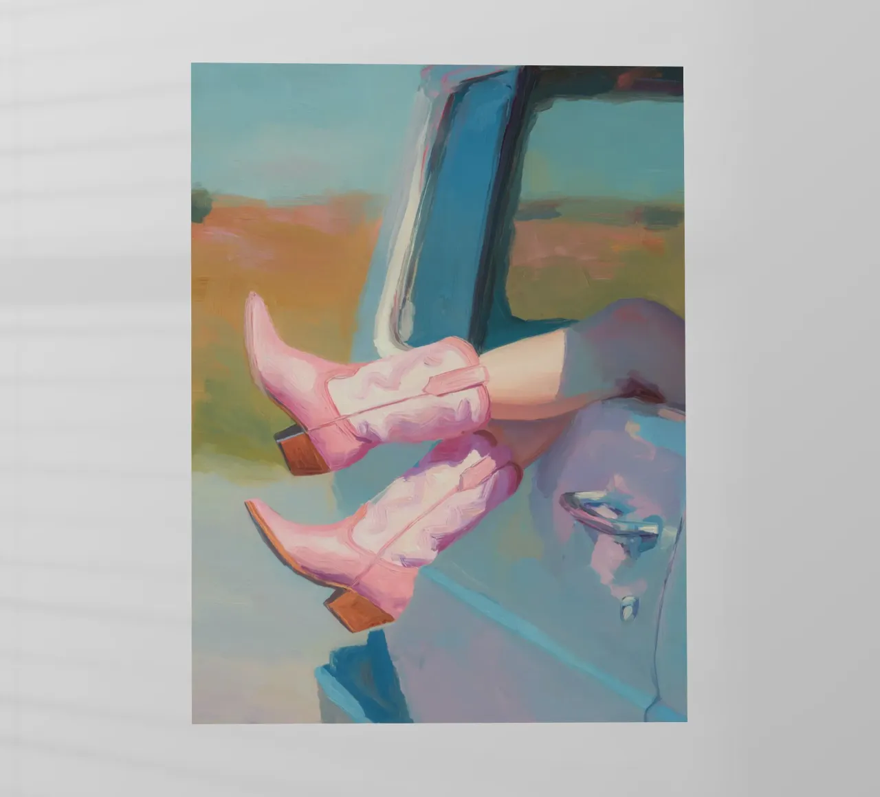 Sueños de verano vaqueros lámina retroiluminada de Carina Pop & Pastell