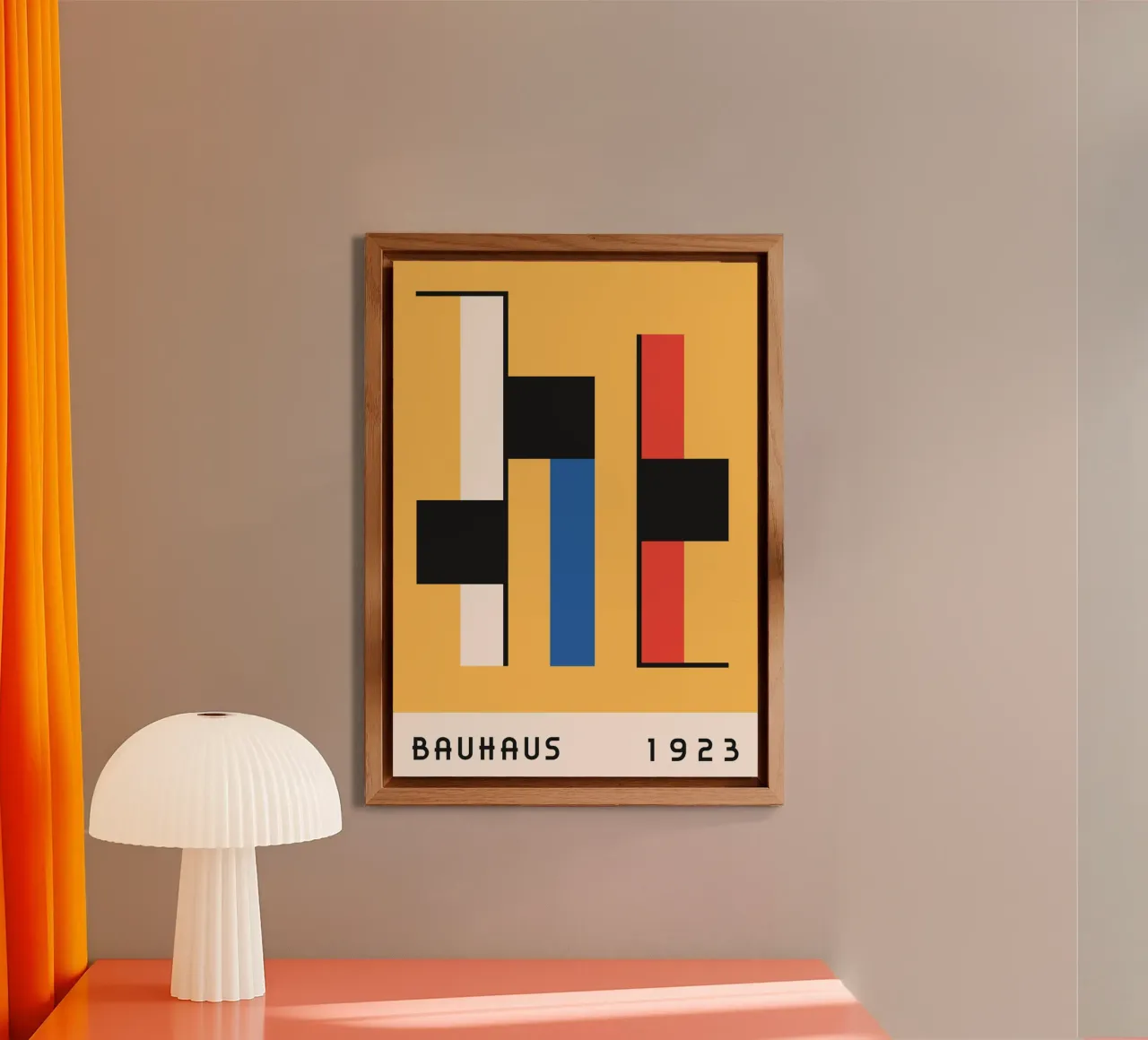 Classico 1923 Bauhaus Design | Moderno geometrico astratto Post alluminio dibond da Grungeo