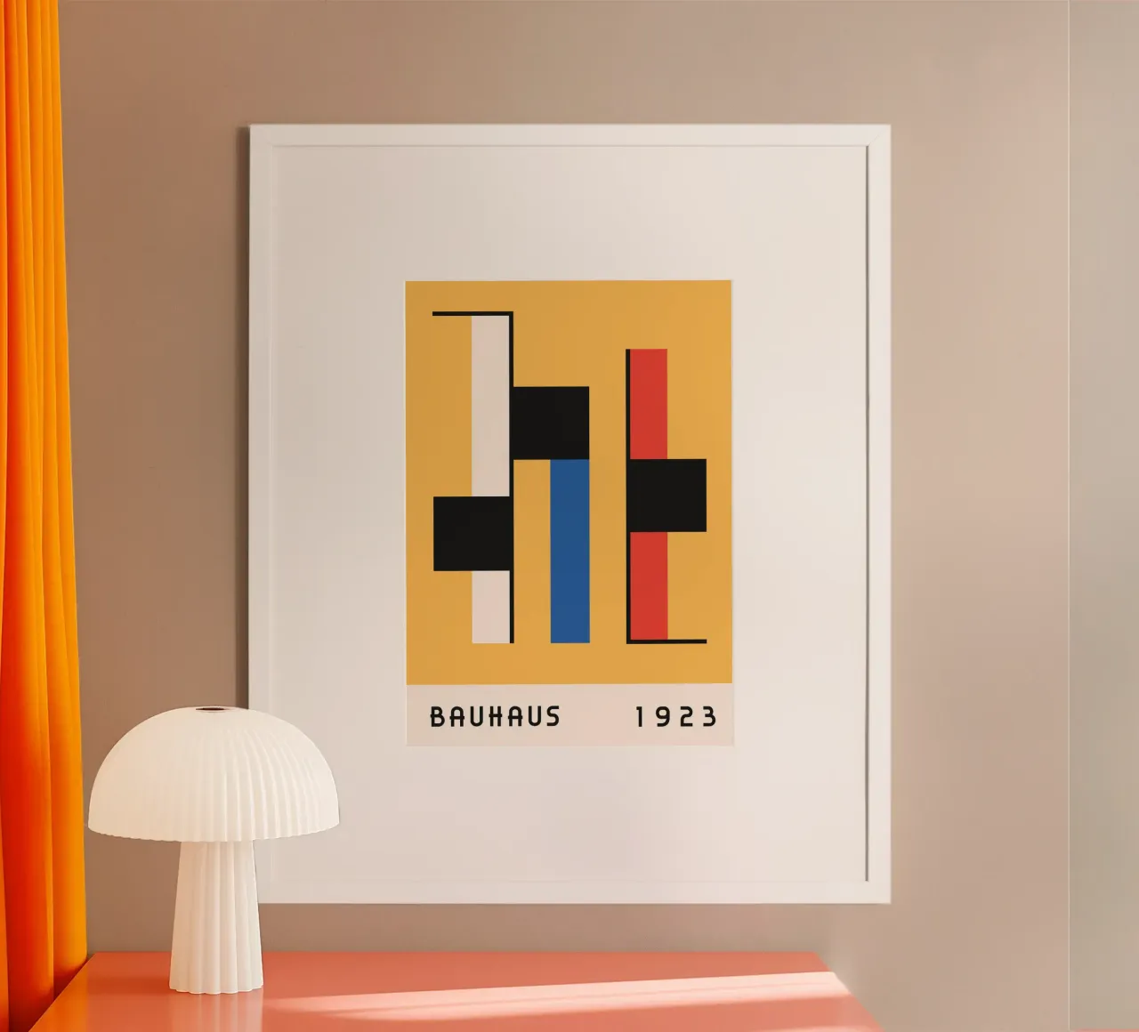 Classico 1923 Bauhaus Design | Moderno geometrico astratto Post carta hahnemühle da Grungeo