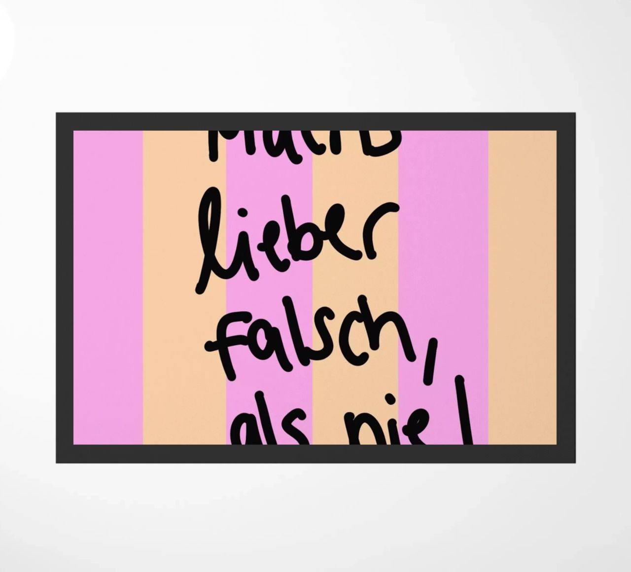 Machs lieber falsch als nie! zerbino da Hej Ibiza by Ute Arnold