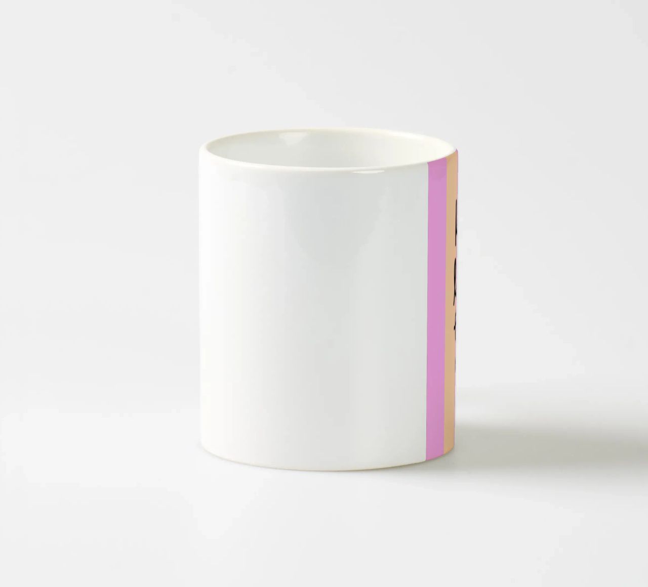 Machs lieber falsch als nie! tazza in ceramica da Hej Ibiza by Ute Arnold