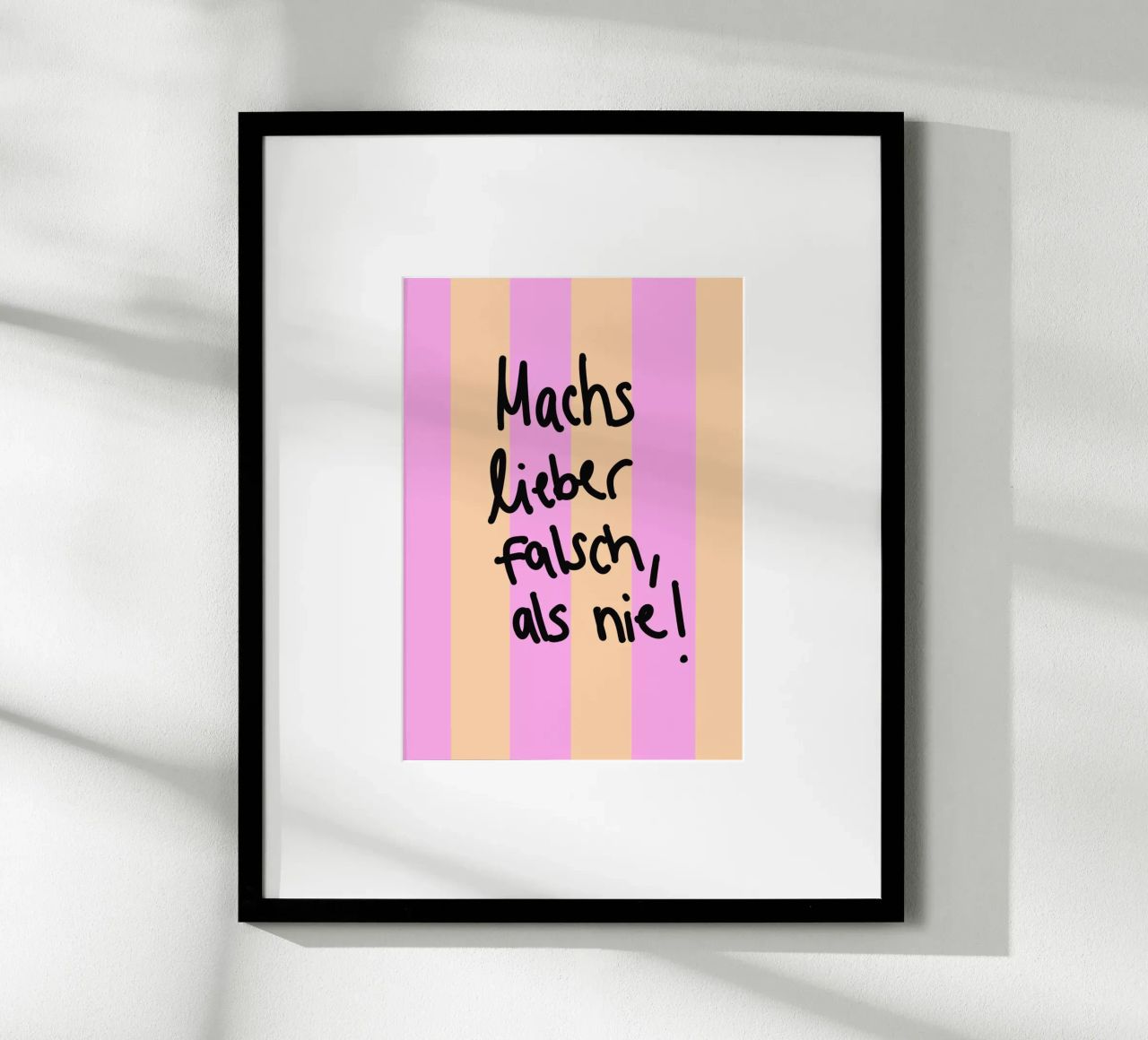 Machs lieber falsch als nie! carta hahnemühle da Hej Ibiza by Ute Arnold