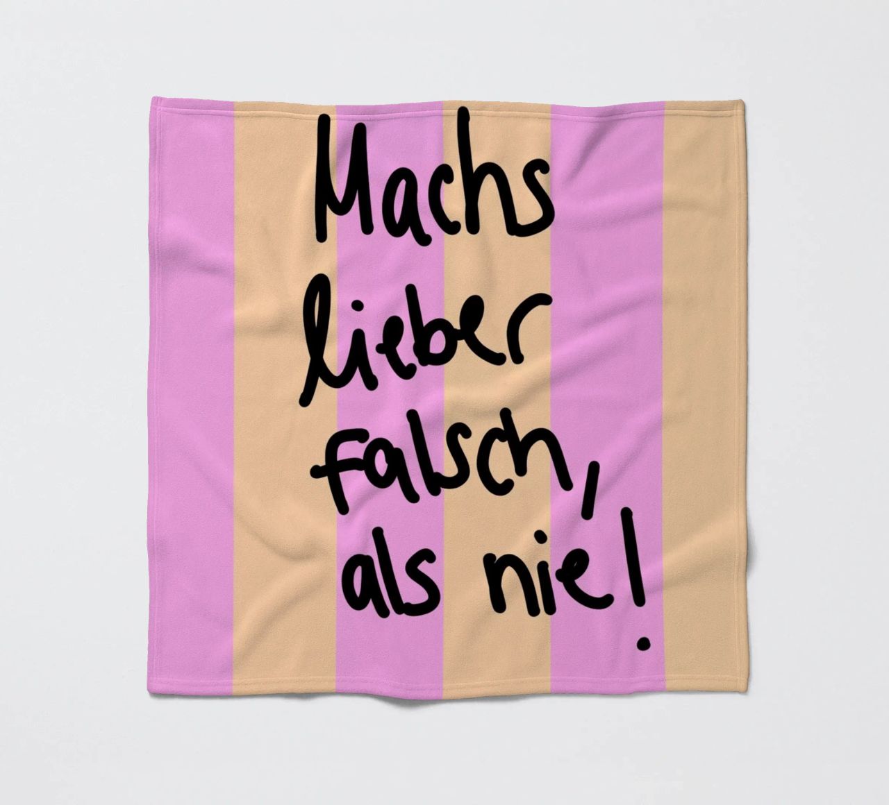 Machs lieber falsch als nie! coperta in pile da Hej Ibiza by Ute Arnold