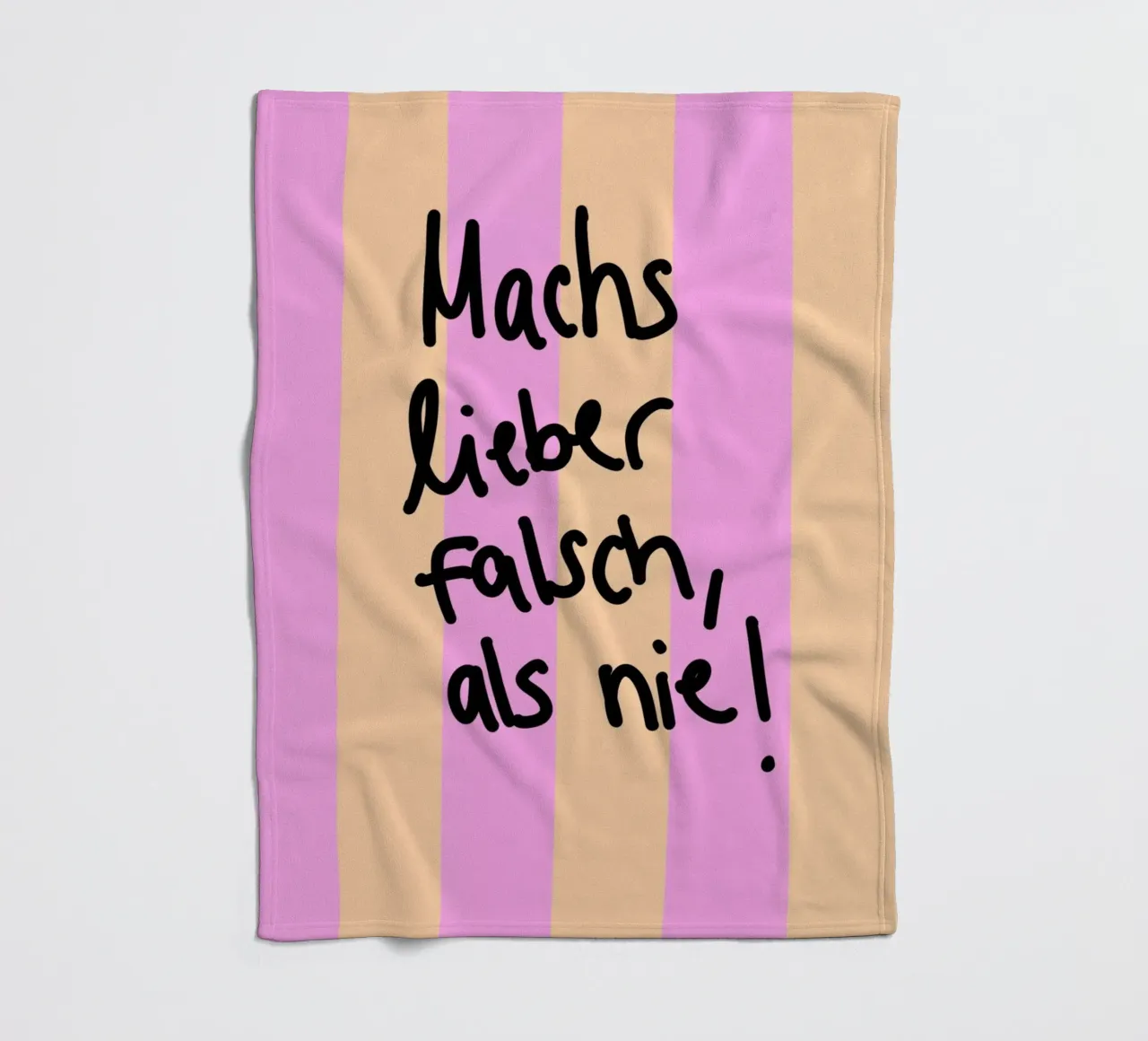 Machs lieber falsch als nie! coperta in pile da Hej Ibiza by Ute Arnold