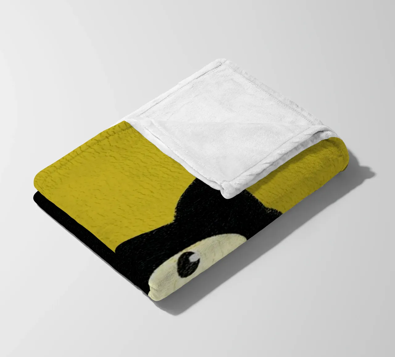 Gatto felice coperta in pile da HookASmile