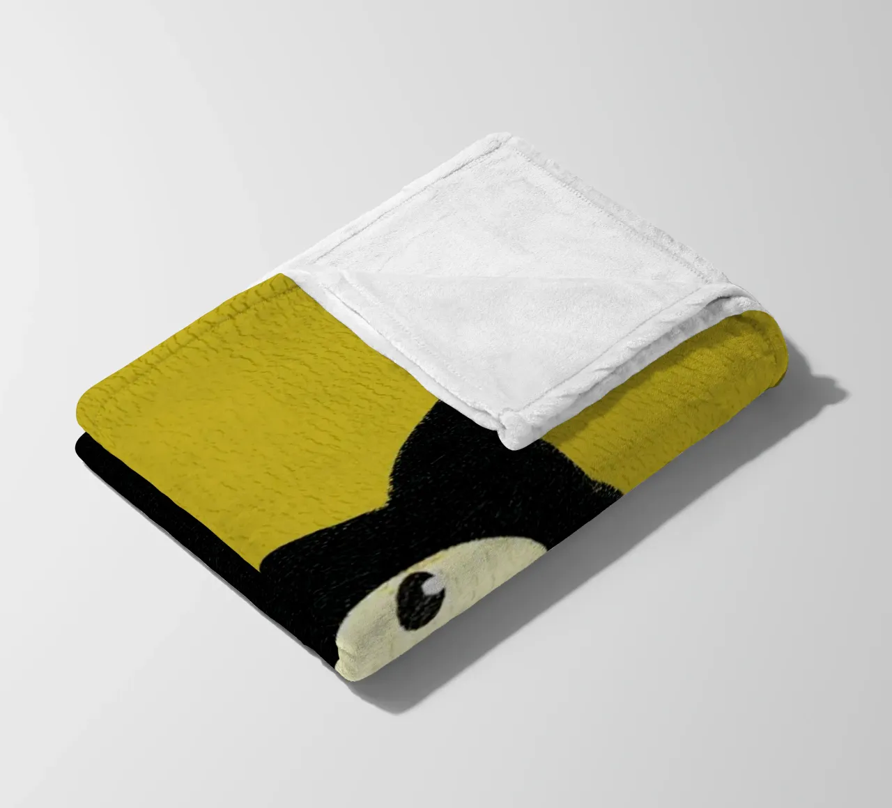 Gatto felice coperta in pile da HookASmile