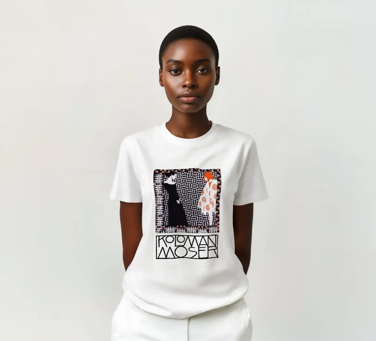 Koloman Moser Art t-shirt da EverLuvv Studio
