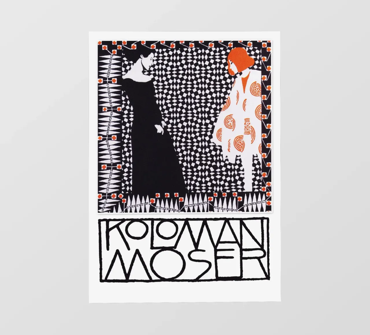 Koloman Moser Art telo in pvc da EverLuvv Studio