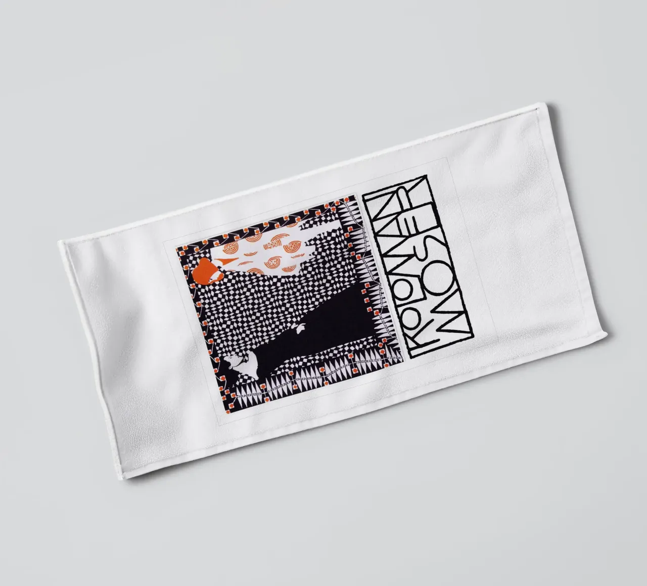Koloman Moser Art asciugamano da bagno da EverLuvv Studio