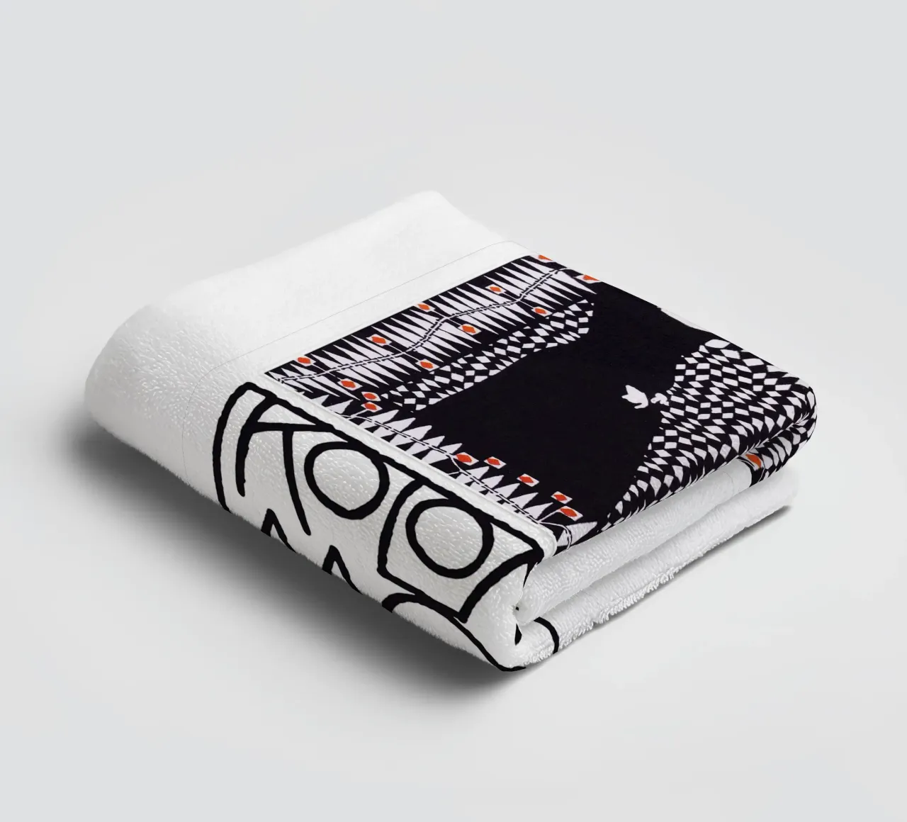 Koloman Moser Art asciugamano da bagno da EverLuvv Studio