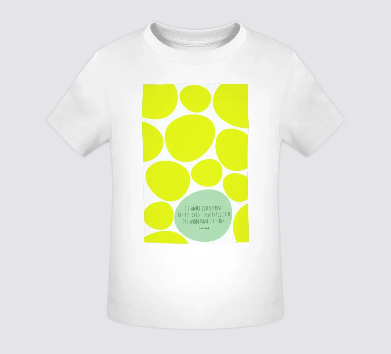 Lebenskunst maglietta neonato da XOXO Arte