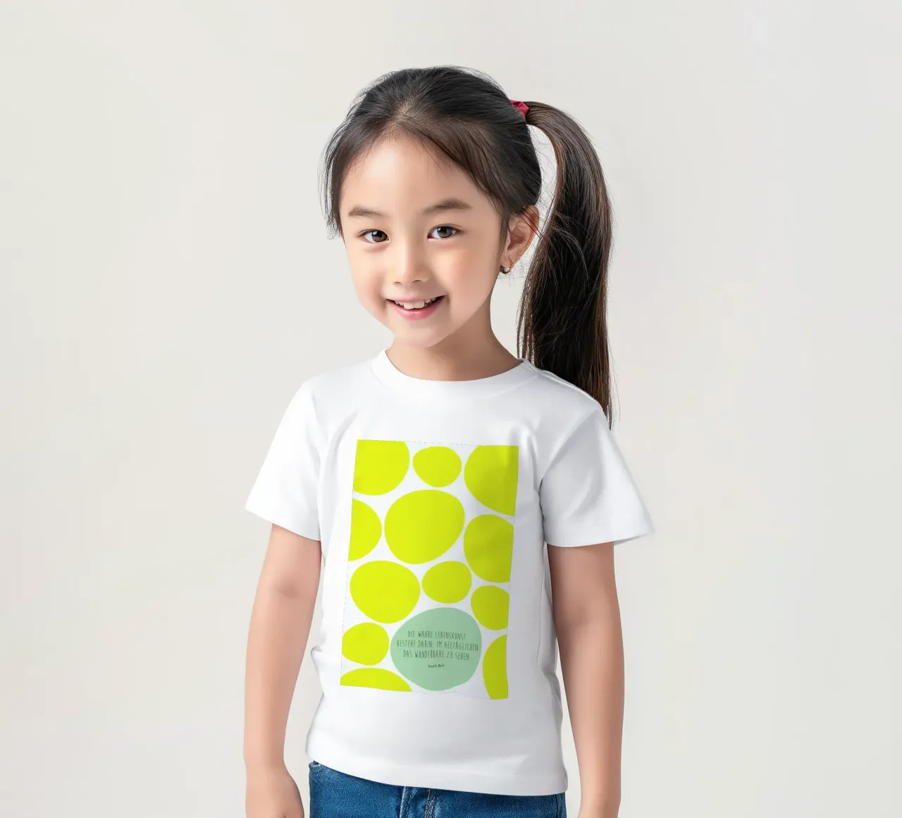 Lebenskunst kids t-shirt by XOXO Arte