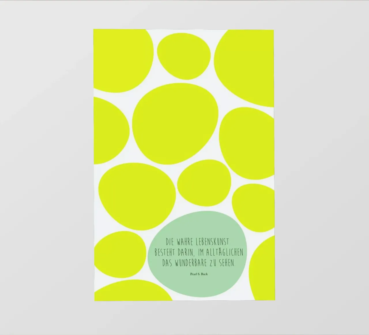 Lebenskunst telo in pvc da XOXO Arte