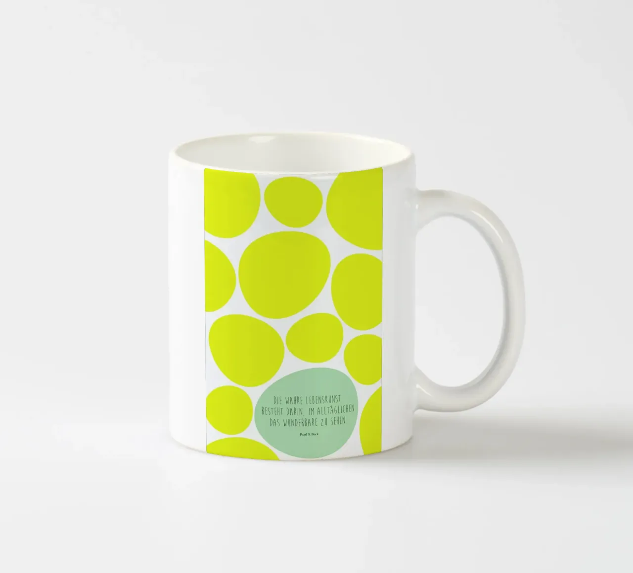 Lebenskunst tazza in ceramica da XOXO Arte