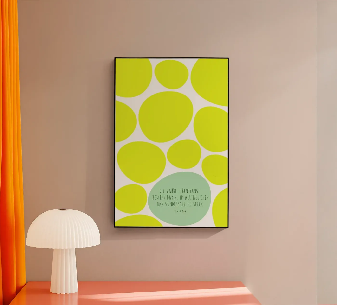 Lebenskunst plexiglas de XOXO Arte