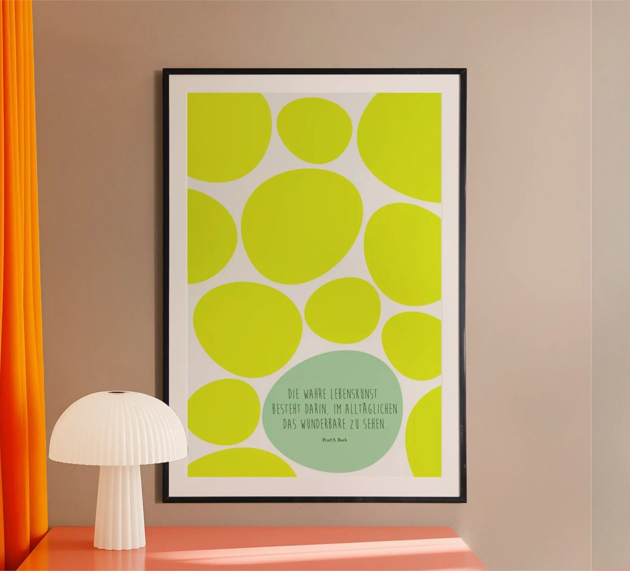 Lebenskunst poster de XOXO Arte
