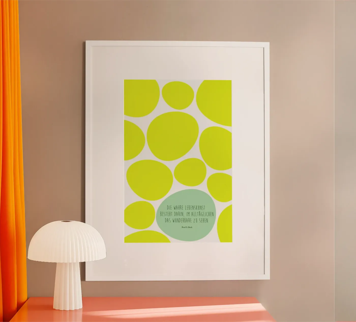 Lebenskunst poster da XOXO Arte