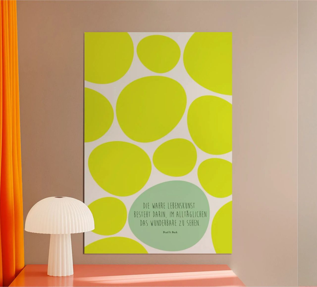 Lebenskunst poster de XOXO Arte