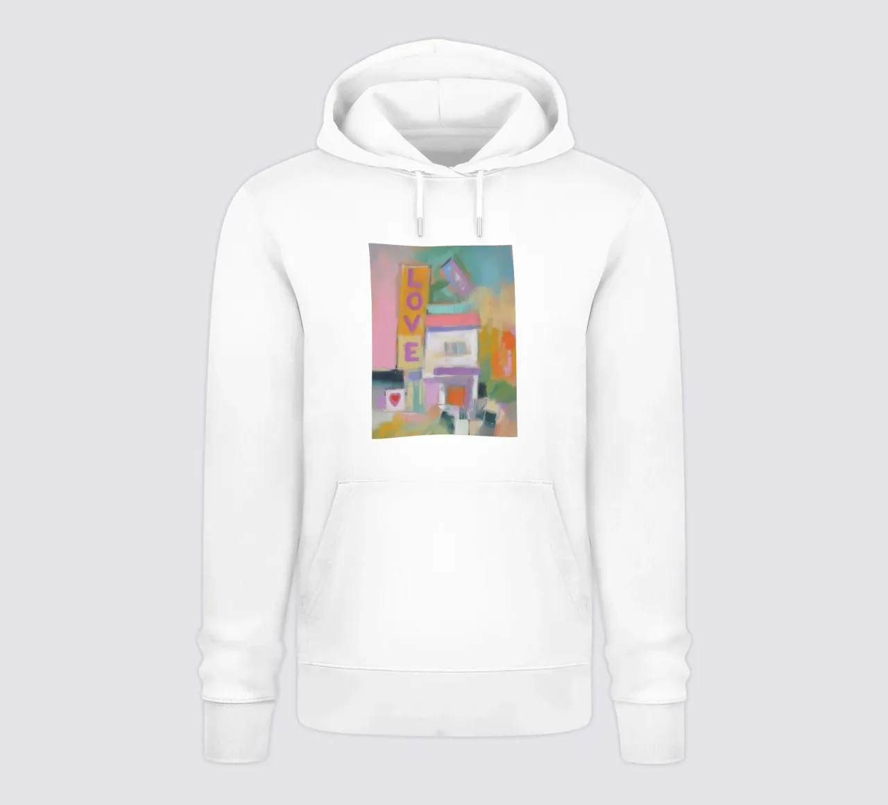 Architettura dell'amore felpa con cappuccio da Carina Pop & Pastell