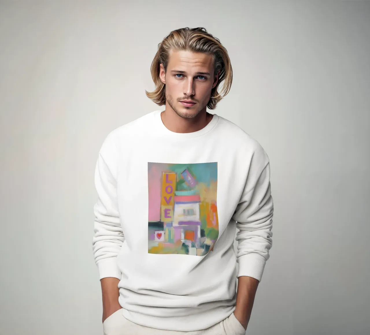 L'architecture de l'amour sweat de Carina Pop & Pastell
