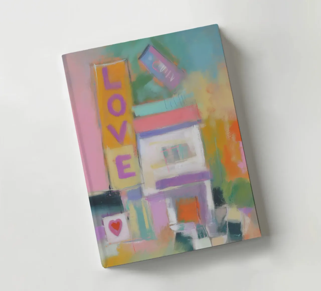 L'architecture de l'amour carnet de notes de Carina Pop & Pastell