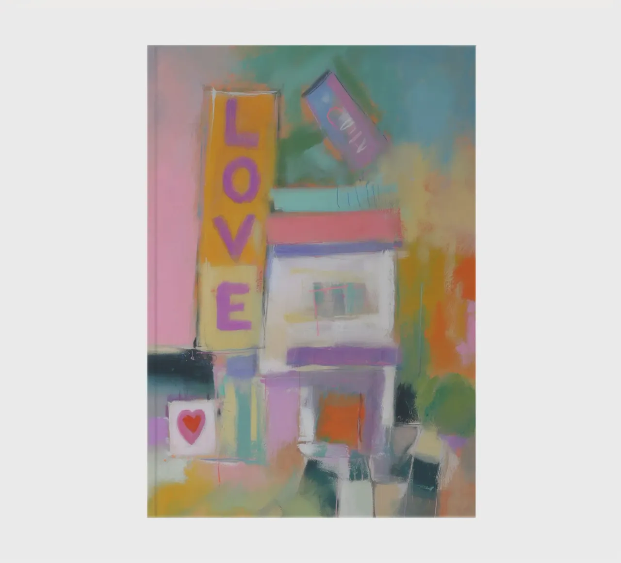 L'architecture de l'amour carnet de notes de Carina Pop & Pastell