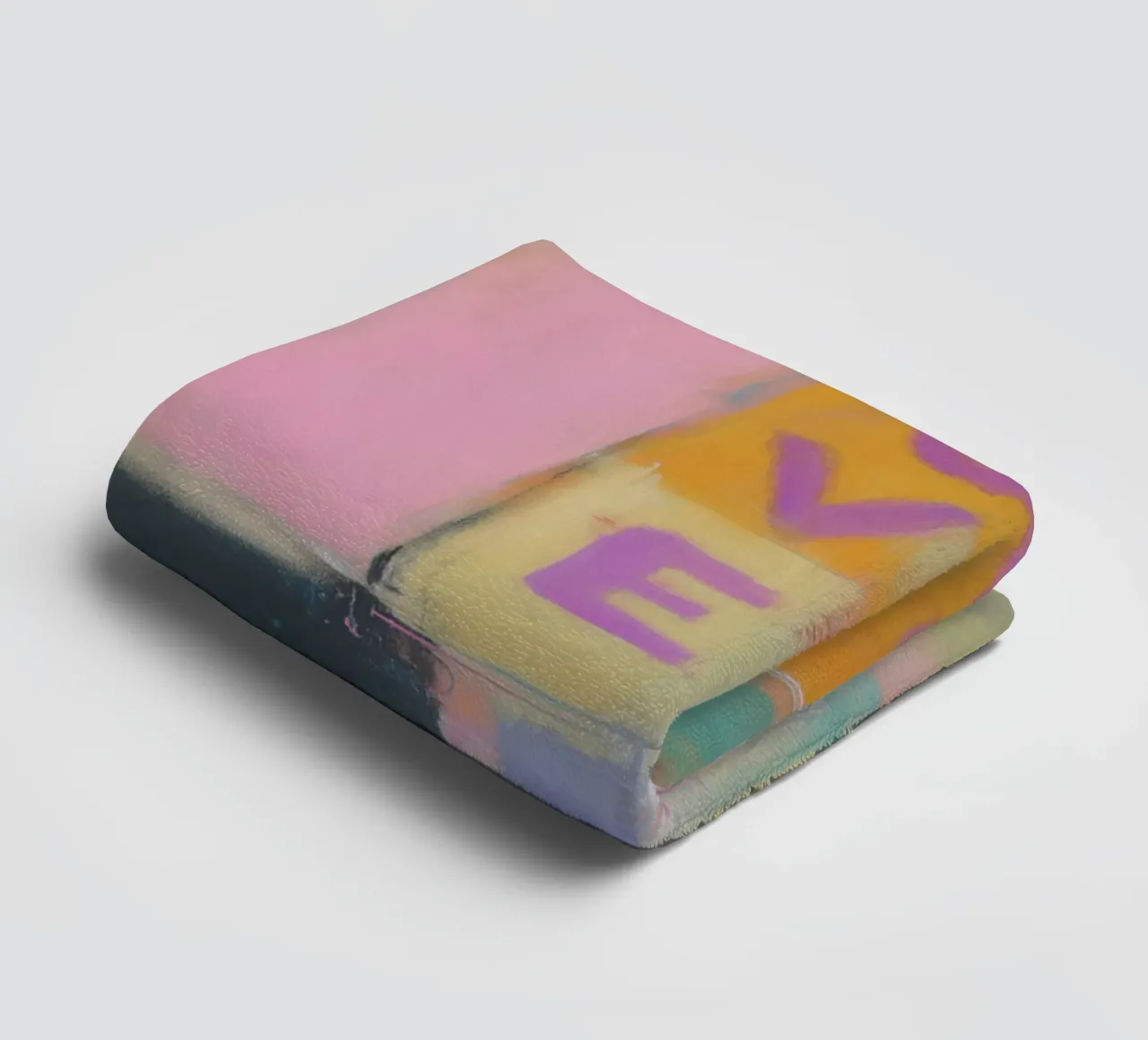 Architecture of love towel by Carina Pop & Pastell